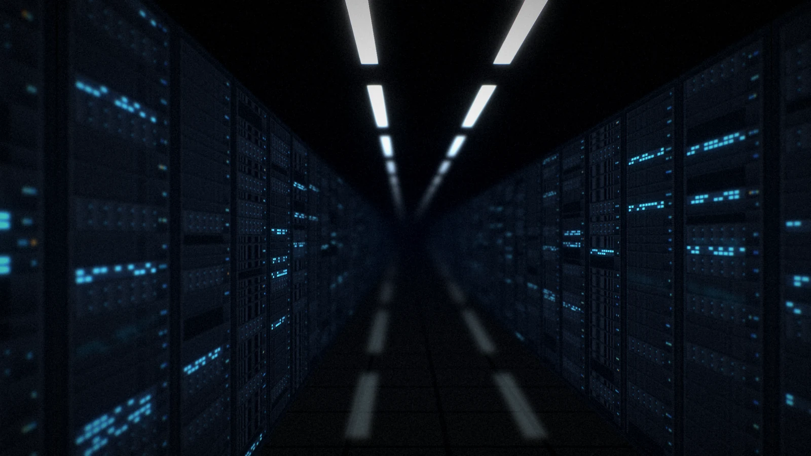 Server racks in a data centre